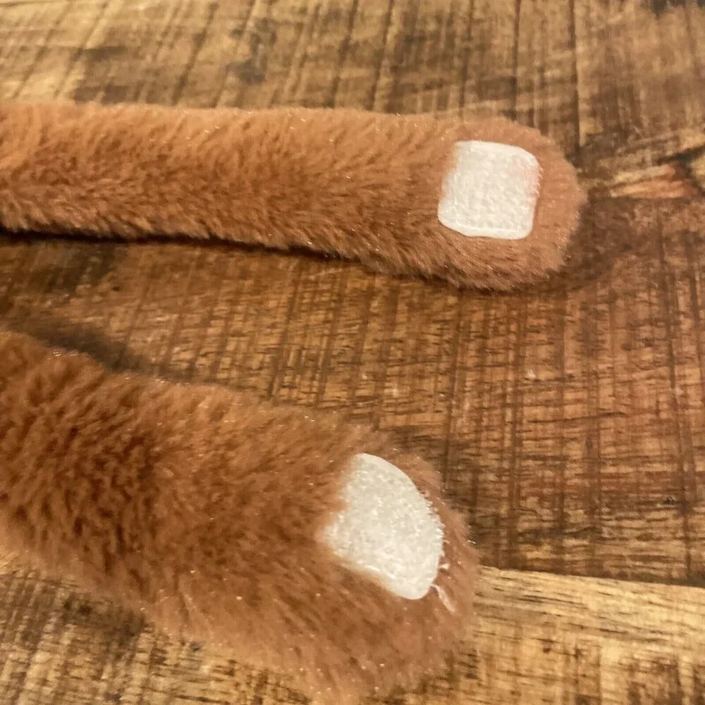 Gingerbread Man Plush Hug Hook Loop Hands Hugging Hanging InterAmerican Product